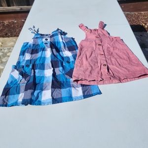 2 BCBG/pulse girls jumper dress bundle used good condition